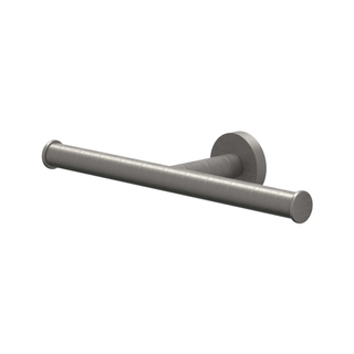 IVY Porte-rouleaux WC - double - Métal brossé noir PVD