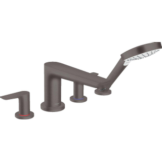 Hansgrohe Talis E élément de finition pour robinet de baignoire 4 trous pour corps encastré 13244180 chrome noir brossé