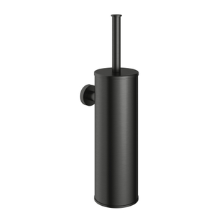 Hotbath Cobber WC-borstelgarnituur - wandmodel - mat zwart PVD