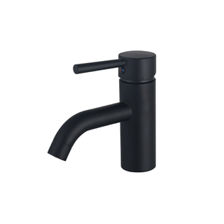 FortiFura Calvi Wastafelkraan - 14.6cm - opbouw - mat zwart SHOWROOMMODEL