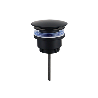 Bouchon de vidange always open mat noir