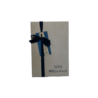 Wellmark Giftbox MAY ALL YOUR TROUBLES BE BUBBLES Bruin Glas Zwarte Pomp - OUTLET UDEN