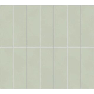 Atlas Concorde Boost Color Mozaiektegel - 33x37cm - 8.5mm - gerectificeerd - Witte scherf - Mint (Groen)
