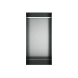 Hotbath &MORE Inbouwbox of inbouwnis - 30x15x10 - frameless + LED - RVS 316