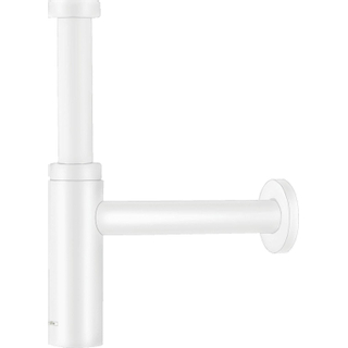 Hansgrohe Universeel Flowstar S Premium siphon design universel 5/4 avec tube mural avec rosace mat blanc