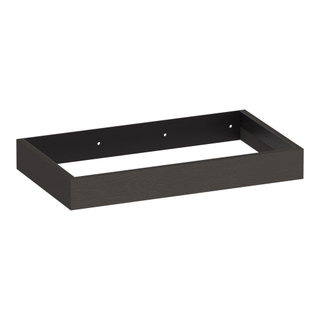 BRAUER Amaze wastafelonderkast 80 met geïntegreerde ophangbeugel Timber Anthracite