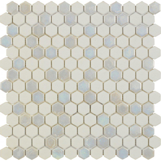 Dune Contract Mosaics Mozaiektegel 29.7x30.1cm Tango-Dk 6mm Mat/glans Wit