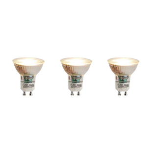 Luedd LED lamp - set van 3 - GU10 - 7w - 2700K - 500LM - dimbaar