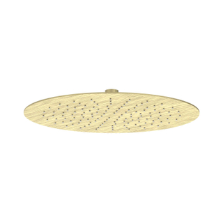 IVY Douche principale - slim - 30cm - buses anti-calcaire - Eco-air - Or brossé PVD