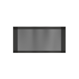 Hotbath &MORE Inbouwbox of inbouwnis - 30x60x10 - frameless - Geborsteld gunmetal PVD