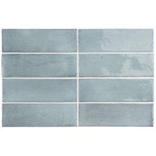 Equipe Cerámicas Premium Koko Voor wandtegel - 15x5cm - 8mm - Licht blauw