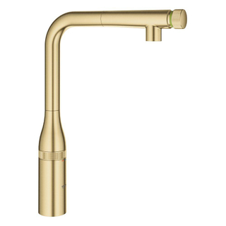 GROHE Essence smartcontrol mélangeur de cuisine avec bec haut et douchette extractible 140° tour Brushed Cool Sunrise