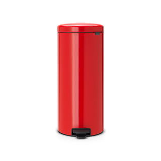 Brabantia NewIcon Pedaalemmer - 30 liter - kunststof binnenemmer - passion red
