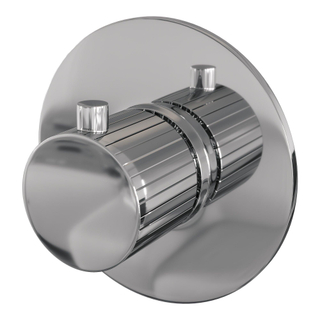 BRAUER Stripe Inbouwthermostaat - in- en afbouwdelen - chroom