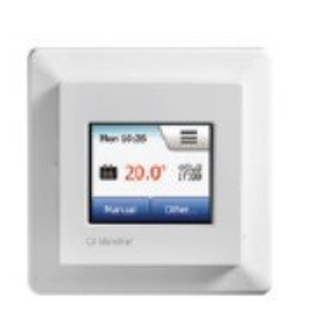 Instamat thermostat encastré avec écran tactile digital ipx1 blanc