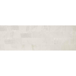 Douglas & jones sense decor strip 20x120cm 9.5mm frost proof rectified blanc matt