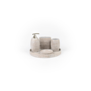 Ideavit Pick Set d'accessoires 5 éléments Concrete Beige