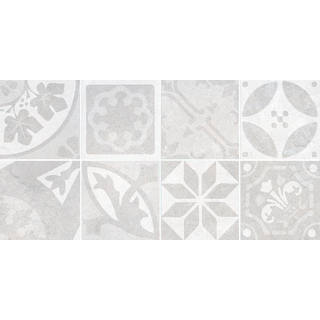 Rako extra bande décorative 19,8x39,8cm 7 avec gris clair mat