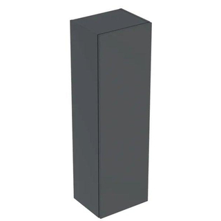 Geberit Smyle armoire carrée mi-haute 1 porte 118x36cm gauche/droite lava matt