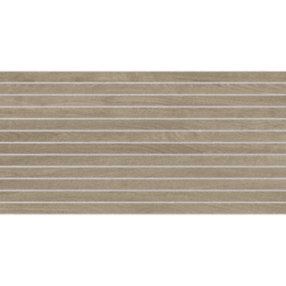 JOS. Bari bande décorative - 60x120cm - 8.2mm - rectifié - gris Aural