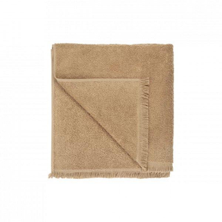 Blomus FRINO Badhanddoek - breedte 70cm - lengte 140cm - Tan