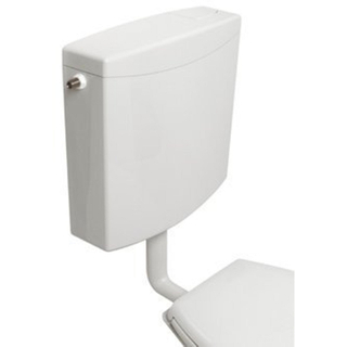 Plieger Weser laaghangend reservoir dualflush 3/6/9 liter wit TWEEDEKANS