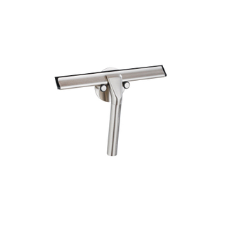 Fortifura Galeria Porte-lame à vitre - support - 22cm - Acier inoxydable brossé PVD