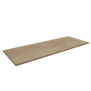 Saniclass Tops - topblad 120.5x45x2cm - Eiken natural