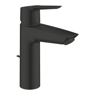 GROHE Start Wastafelmengkraan - opbouw - 12.1cm uitloop - M-size - trek waste - mat zwart