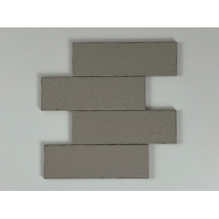 Equipe Ceramicas Kalma Carrelage mural - 6x18.6cm - 8mm - Morchella mat (gris)