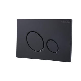 Wiesbaden x10 plaque de poussée pour Réservoir WC geberit up100 noir mat