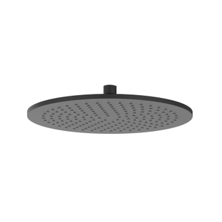 IVY Douche principale - moyen - 30cm - buses anti-calcaire - Noir mat PED