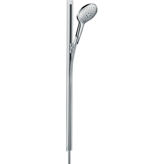 Hansgrohe Raindance select glijstangset 90 cm. wit-chroom