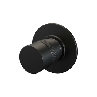 Brauer Black Edition Stopkraan inbouw - met inbouwdeel - mat zwart