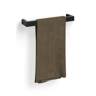 Zack linea porte-serviettes 46,5 cm noir acier inoxydable