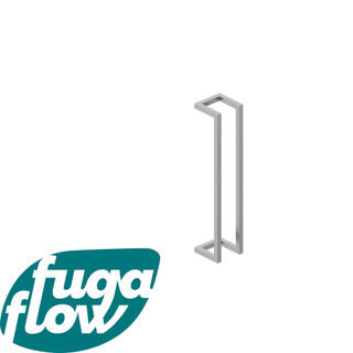 FugaFlow Efficiente Acces Portant serviette 60x12.5x12.5cm Inox brossé