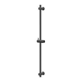 IVY Barre coulissante - 90cm - incluant support - ACIER INOXYDABLE 316 - brossé carbon black PVD