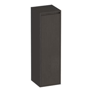 BRAUER Adore badkamerkast - 120x35x35cm - met 1 deur greeploos rechtsdraaiend Timber Anthracite