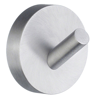 Smedbo Home Handdoekhaak - 4.8cm - enkel - geborsteld chroom