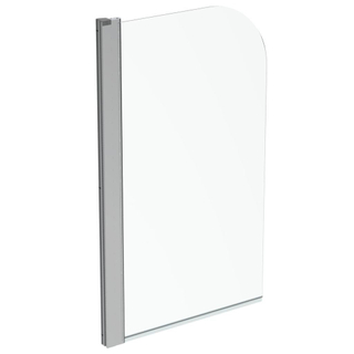 Ideal Standard Connect 2 Badwand - 82.5x141cm - afgeronde hoek - helder glas