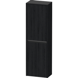 Duravit ketho.2 armoire mi-hauteur 40x24x132cm 2 portes à droite panneau de particules chêne (noir) mate