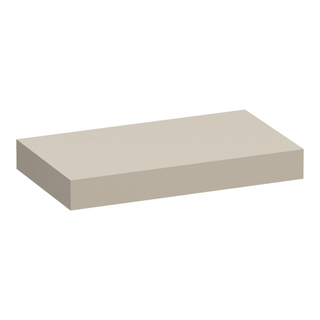TOPPLAT BRAUER Creek suspendu - 80x50x10cm - beige mat