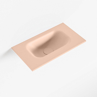 Mondiaz EDEN Fontein - 40x23x0.9cm - wasbak midden - zonder kraangaten - voor toiletmeubel - Solid surface - Rosee