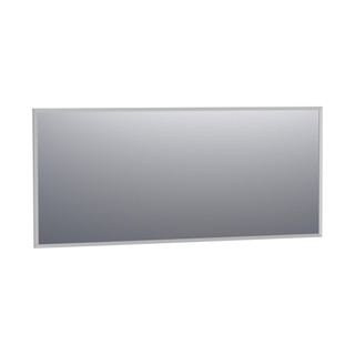 BRAUER Silhouette Spiegel - 160x70cm - zonder verlichting - rechthoek - aluminium -