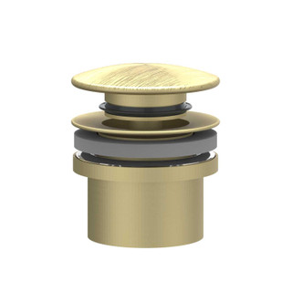 IVY Design Afvoerplug - klikwaste - RVS316 - geborsteld mat goud PVD