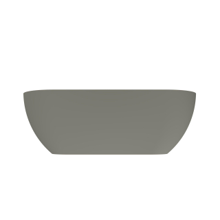 Arcqua Havana Baignoire demi-îlot - 170x80cm - béton mat