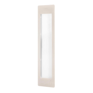 Sunshower Medium Plaque en verre Sand White