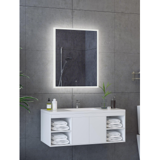 HR Meubles de salle de bain Mikado miroir 60x70cm à intensité variable LED avec chauffage