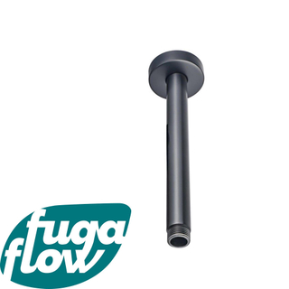 FugaFlow Eccelente Sobrado Badkamer Plafondarm - rond - 20cm - PVD Gunmetal - Black Friday -