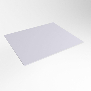 Mondiaz TOP 51 Plan sous vasque - 40x51x0.9cm - compatible comme plan de meuble - solid surface - Cale